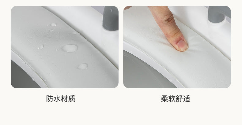 Baby Folding Potty Plastic Portable Stair Handrail Seat Ring Auxiliary Children's Toilet Ladder Rack